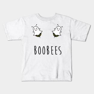 Halloween Funny Boo Bees Kids T-Shirt